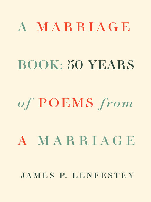 Cover image for A Marriage Book